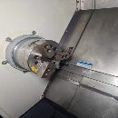 []云南2050斜轨刀塔机，回转直径450，车削长度500。伺服.