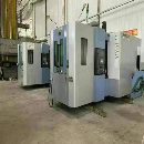 []还剩后1台韩国斗山HP4000卧式加工中心，系统法纳克31i.