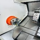 []全新二手东部T55L数控车床，安装未用，45滚柱线轨，回.