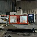 []同款两台江南800加工中心，三轴线轨，机械臂刀库，三.