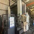 []刚刚买下在位2021年海天80H双工位卧式加工中心，发那.