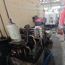 []沈阳6070数控立车，带ZF齿轮箱，配21寸德国SMW液压卡.