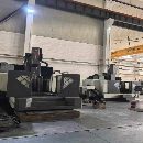 []海天2516龙门加工中心BT50齿轮头24把刀库自动头两线一.