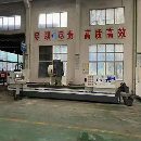 []后一台。普拉迪6500型材机，铸铁床身工作台：6500/650.