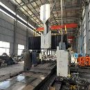 []海天5米龙门，工作台2米5米，门宽2.8，门高1.3，带4个.