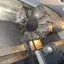 []2014海天HTM-TC重型车床，发那科Oi -TD高配系统，大功.