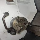 []2013年韩国威亚L300C数控车床，91孔主轴回转直径750mm.