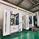 []品牌：国盛HME63单工位卧加发那科0i-MF plus系统工作.