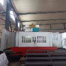 []1000卧式镗铣行程400工作台千分度工作台三菱M80系统BT.